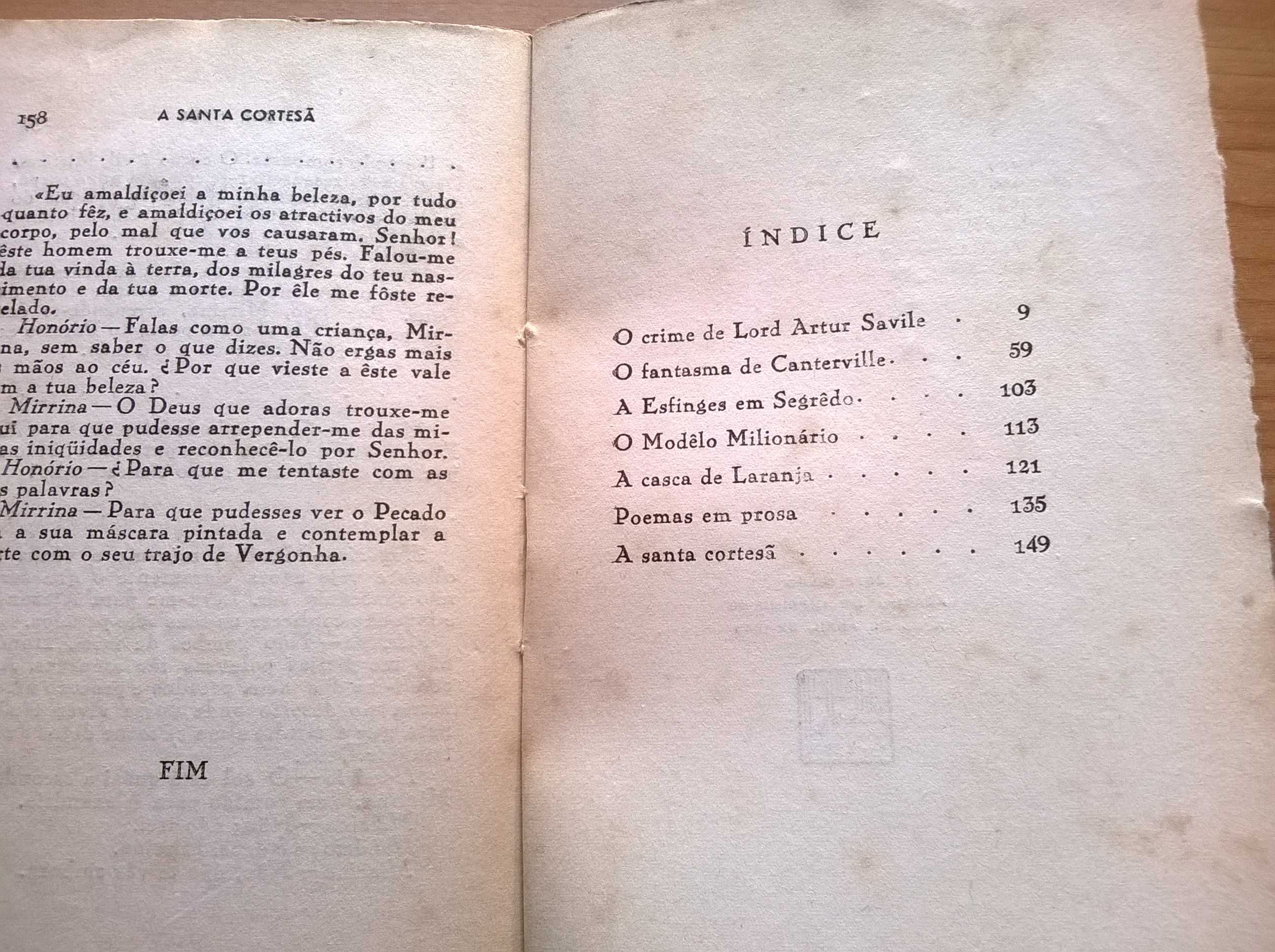 O Crime de Lord Artur Savile - Oscar Wilde