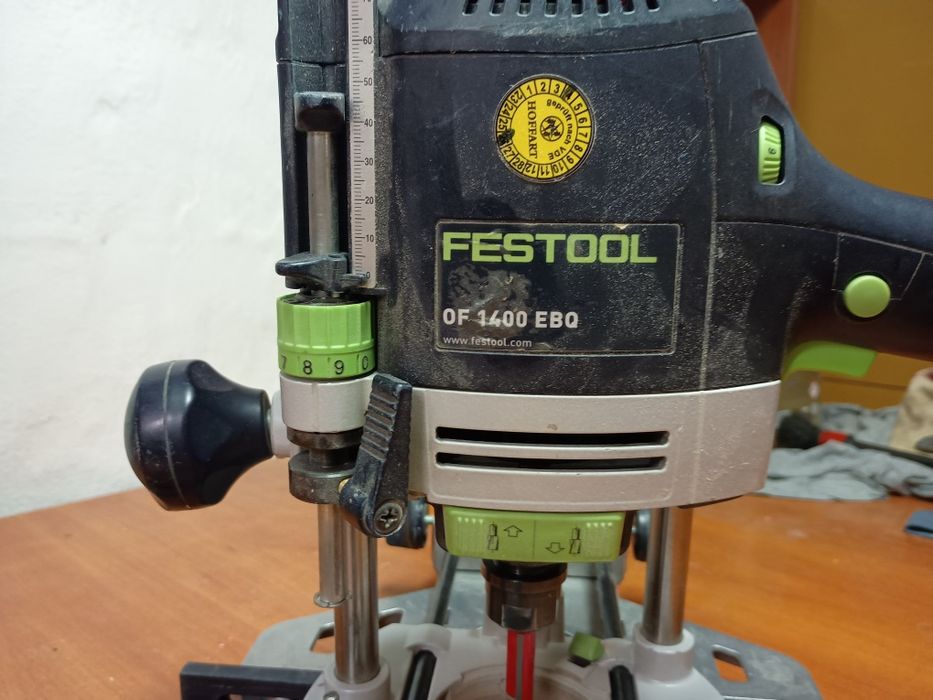 Frezarka gornowrzecionowa Festool OF 1400 EBQ.