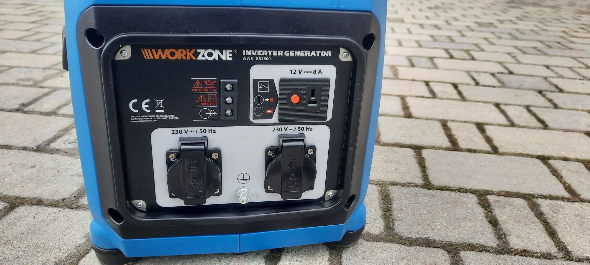 Agregat inwerterowy prądotwórczy WORKZONE 1800W