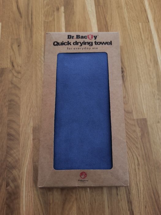 Dr.Bacty ręcznik szybkoschnący L 60x130 basen siłownia joga