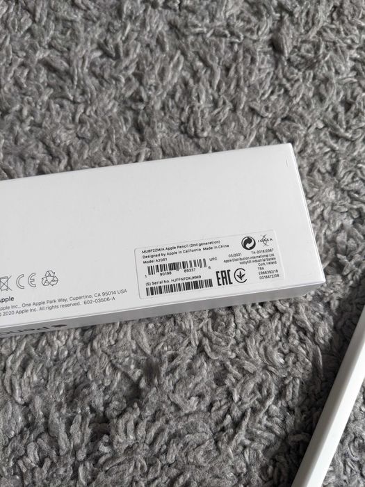 Стілус Apple Pencil 2nd Generation для iPad Pro 2018 (MU8F2) як новий