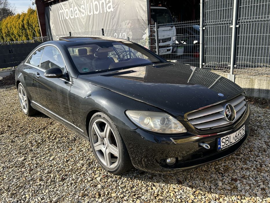 Mercedes CL 500 5.5 V8 Uszkodzony ZAMIANA