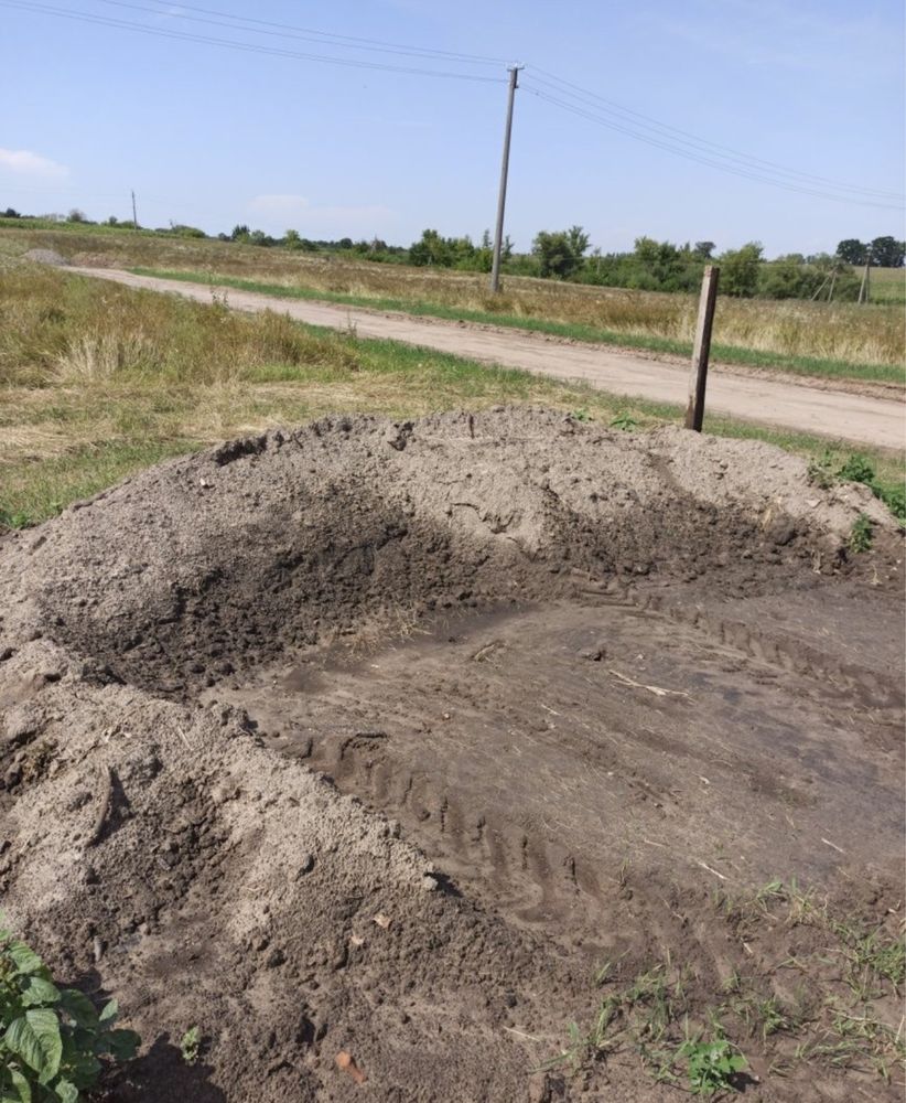 Будівельне сміття, підсипка, грунт, пісок