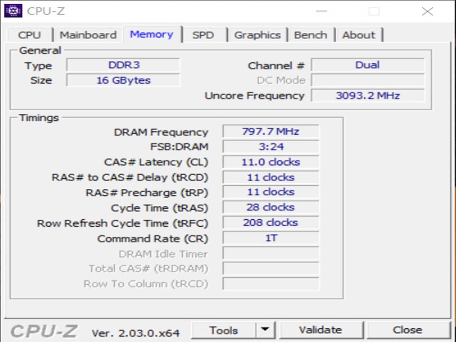 DDR3 8GB AdaTa 12800 L