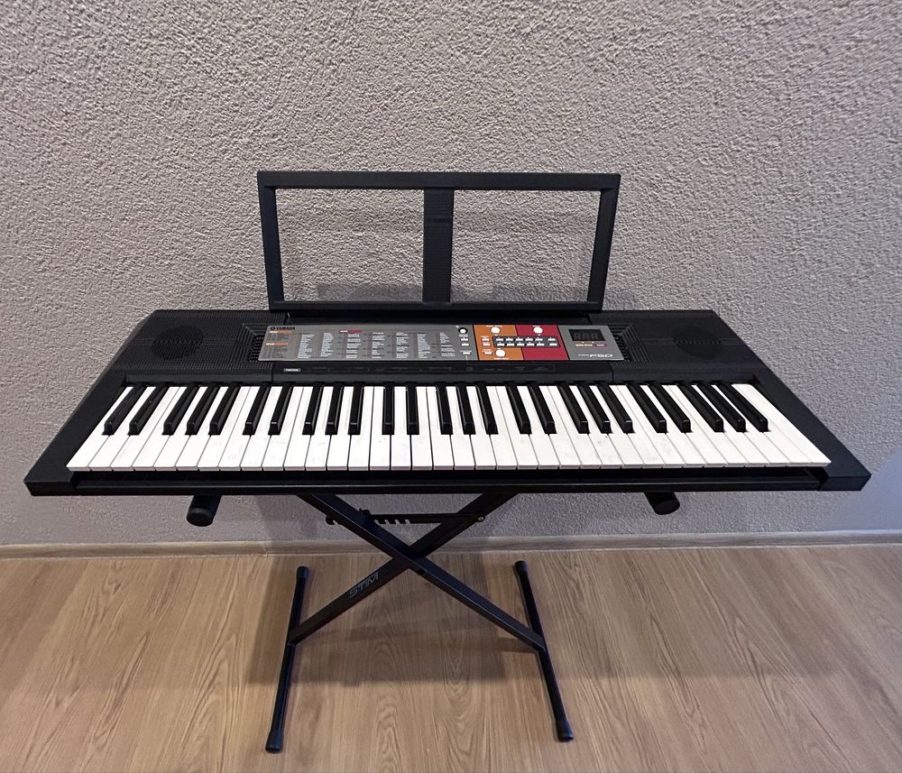 keyboard YAMAHA PSR F50 +stojak STIM