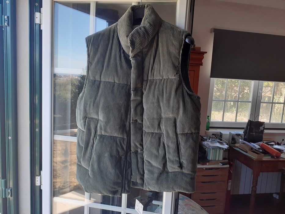 Colete de Bombazine Acolchoado Zara Novo