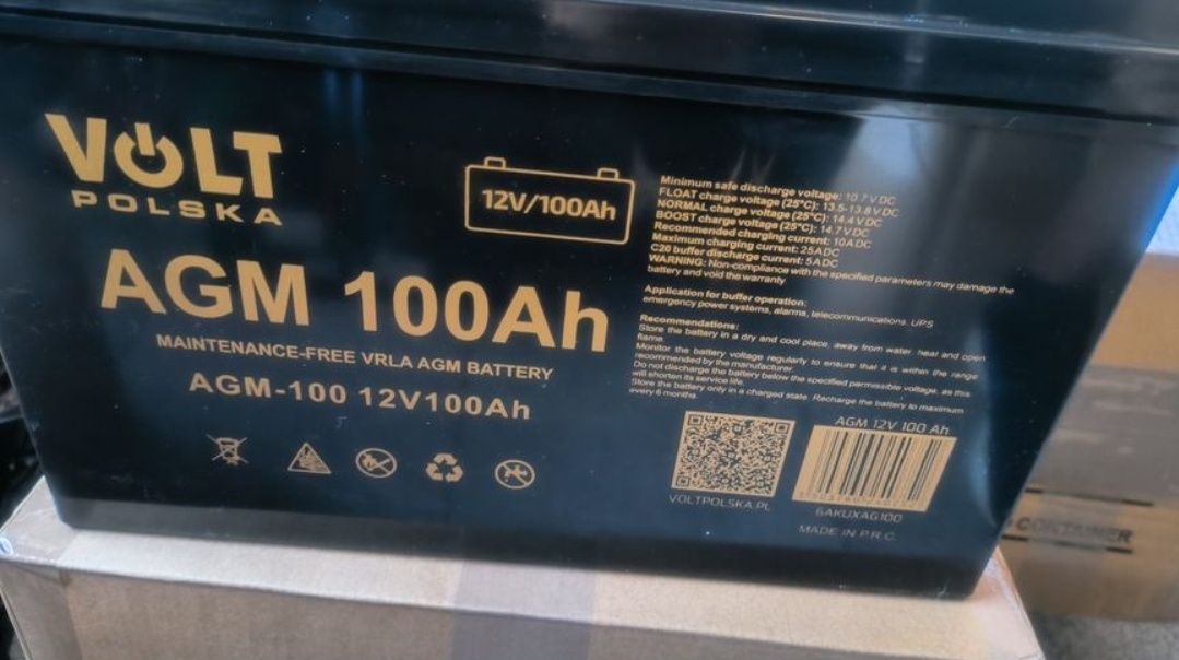 Інвертор перетворювач 12V Green Cell, акумулятор 12v 100ah