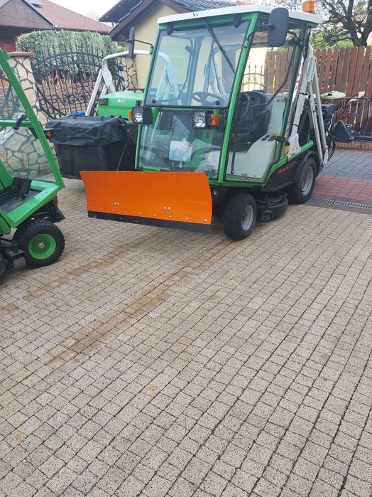 ETESIA 124 4x4 z kabiną, zamiatarka, pług do śniegu Faktura VAT