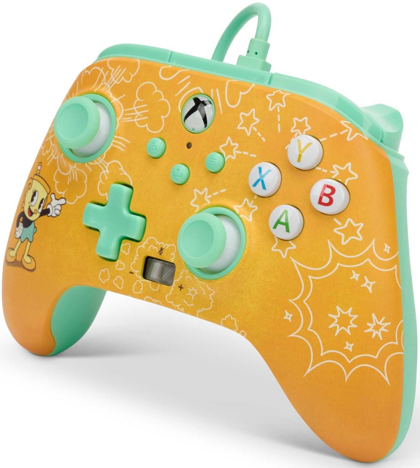 PowerA Xbox Series PC Pad przewodowy Enhanced Cuphead: Ms. Chalice