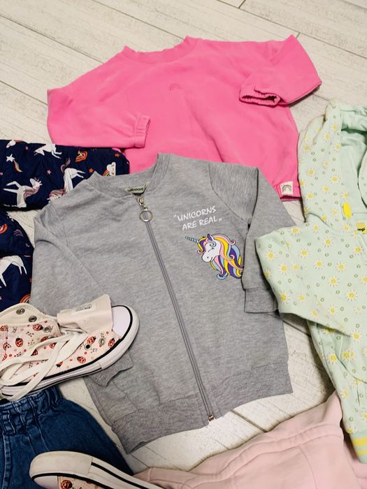 Набір теплих речей на дівчинку 3-4 роки