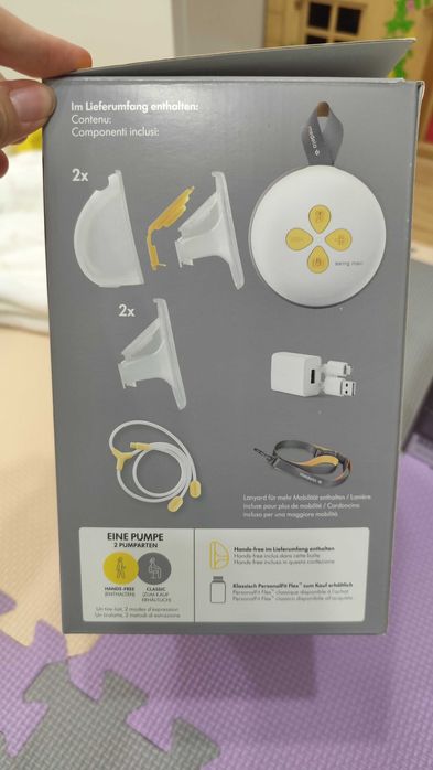 Bomba Tira Leite Medela Swing Maxi (mãos livres)