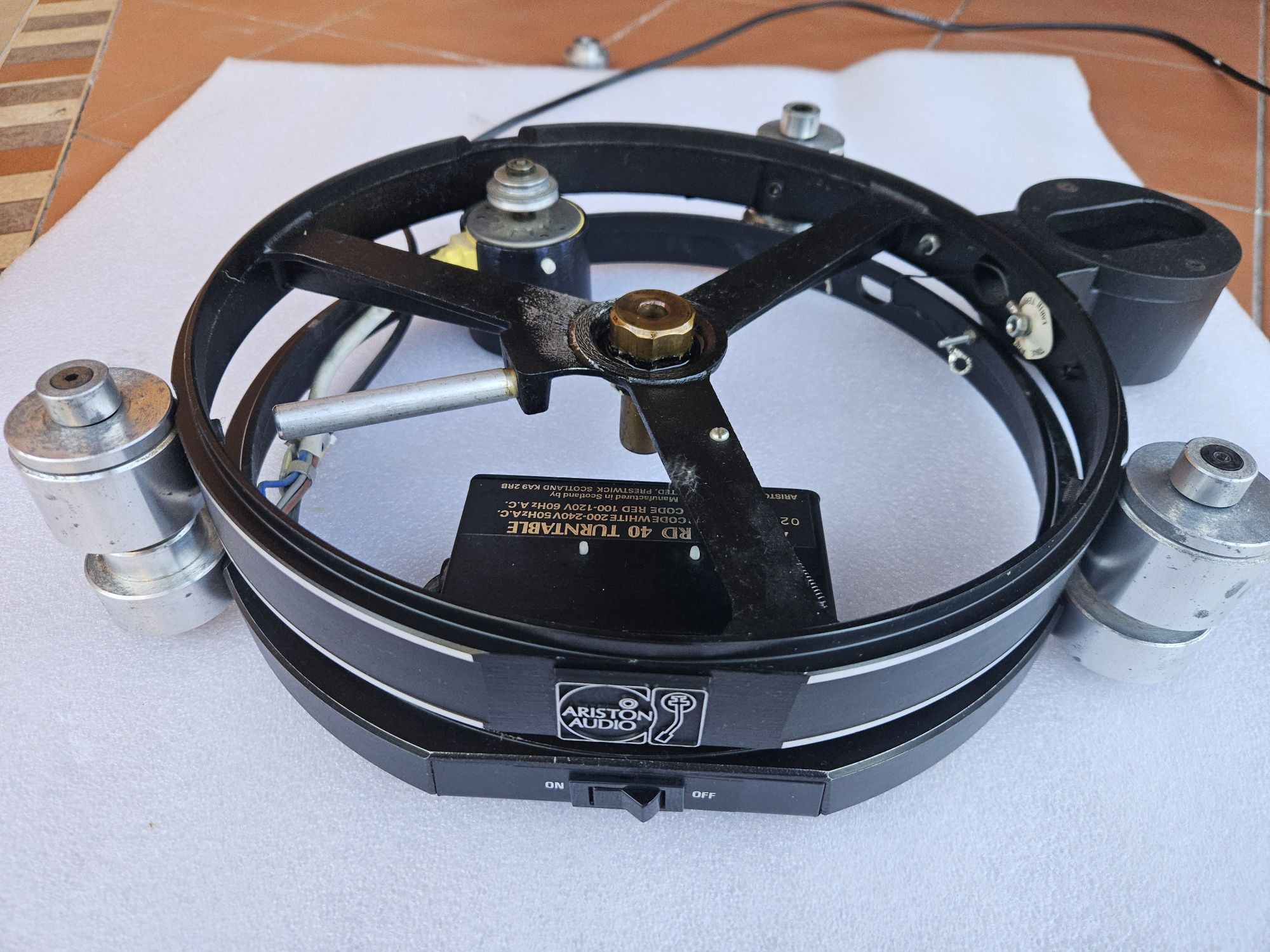 Ariston audio Rd40 вініловий програвач