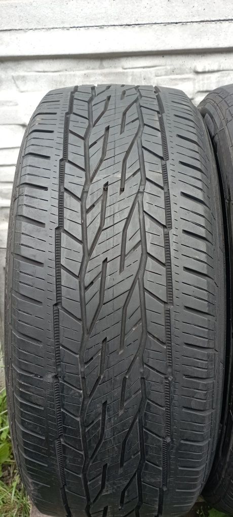 Continental 225 55 r18 4шт 2шт шини літні б'у резина з Європи