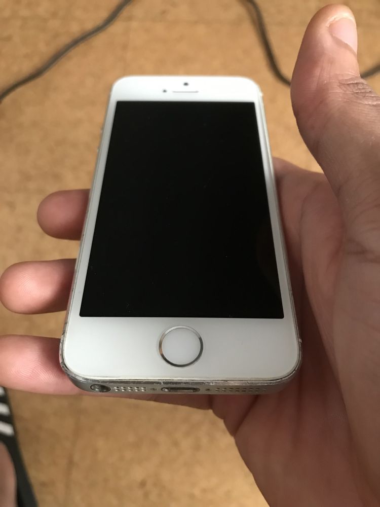 iphone 5s prateado peças