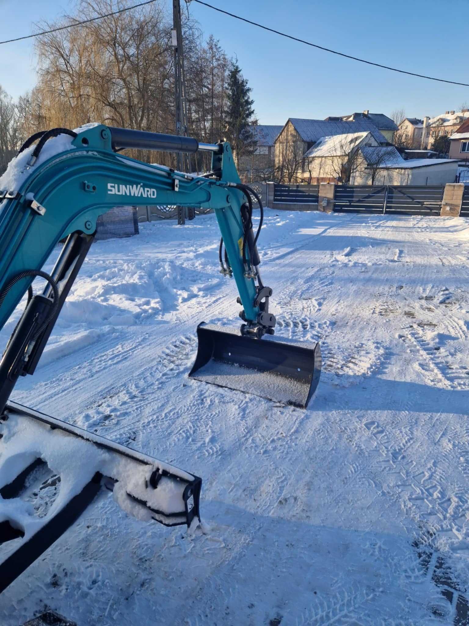 Wynajem Minikoparki 1,8T