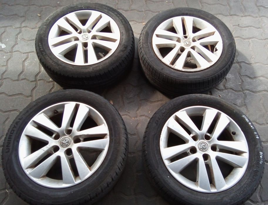 Jantes Opel R16 com pneus 205/55 furacão 5x110