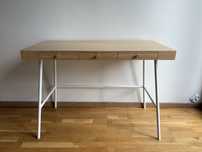 Biurko bambusowe IKEA LILLÅSEN 102x49 cm