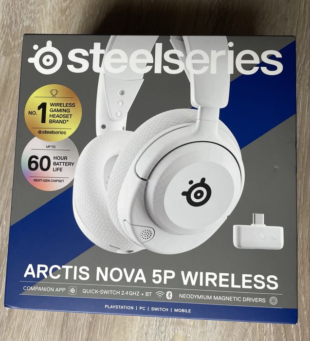 Навушники Steelseries Arctic Nova Pro, 7X, 5P wireless