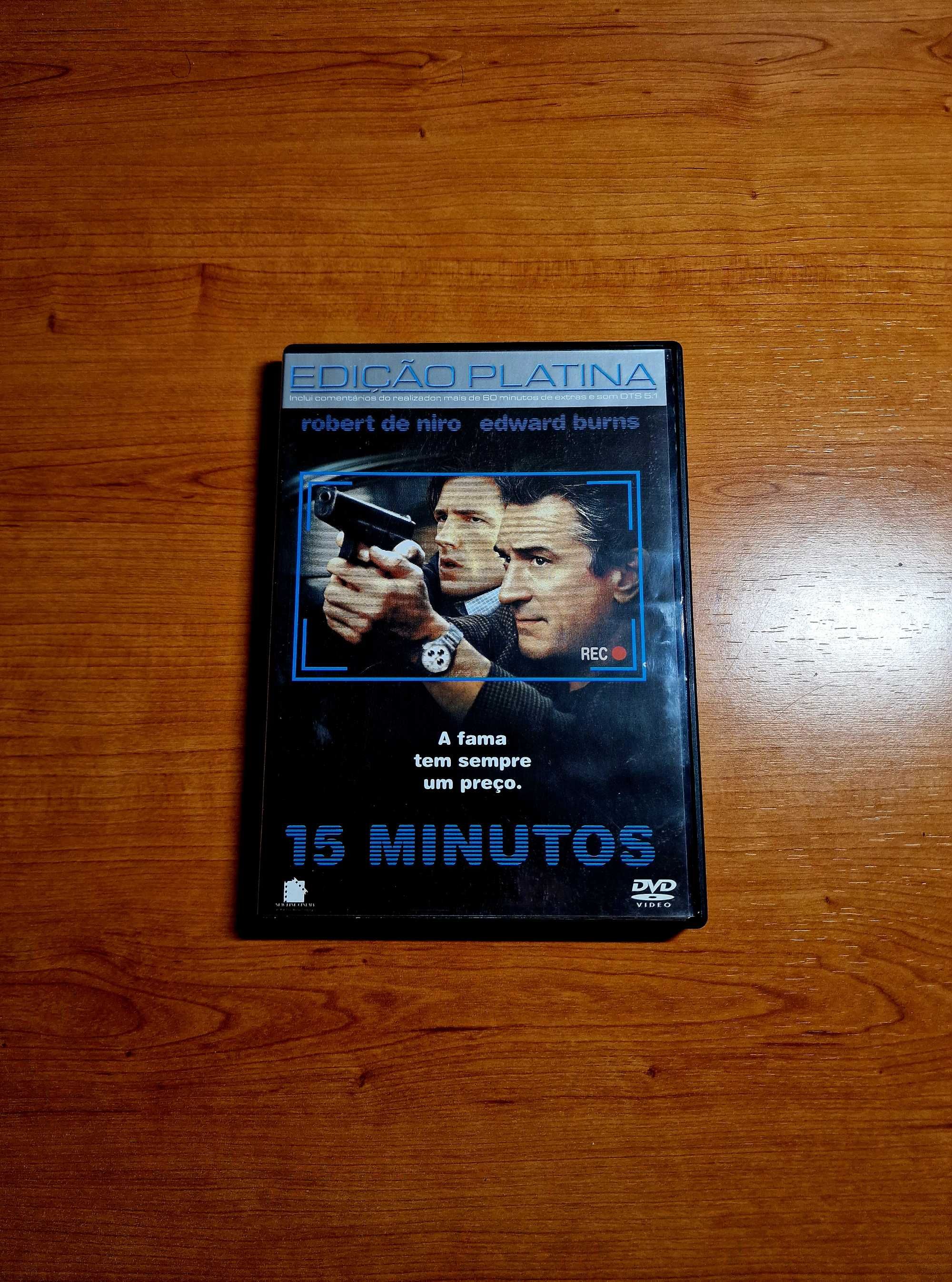 15 MINUTOS (Robert de Niro/Edward Burns/Vera Farmiga)  O PREÇO DA FAMA