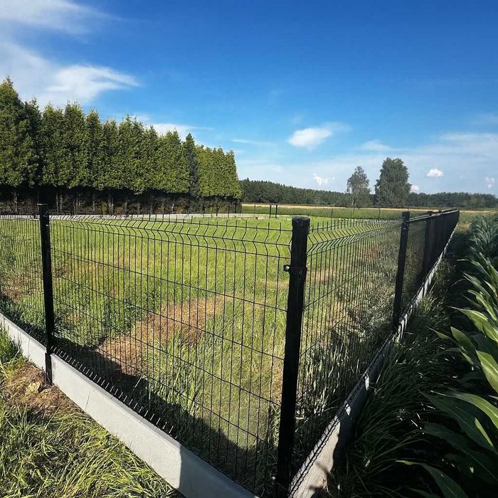 Panel 3D 123 cm fi4–kompletne ogrodzenie 45 zł/mb | Transport / Montaż