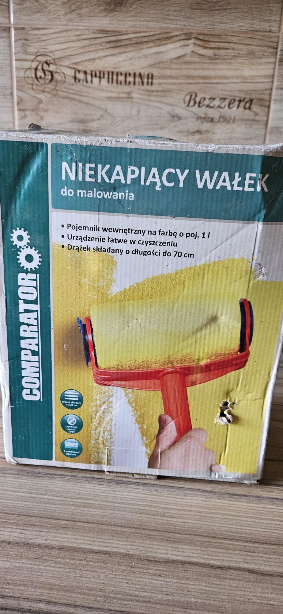 Wałek do malowania niekapiący