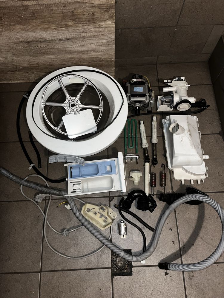 Silnik Samsung WF1702WSW oraz inne czesci