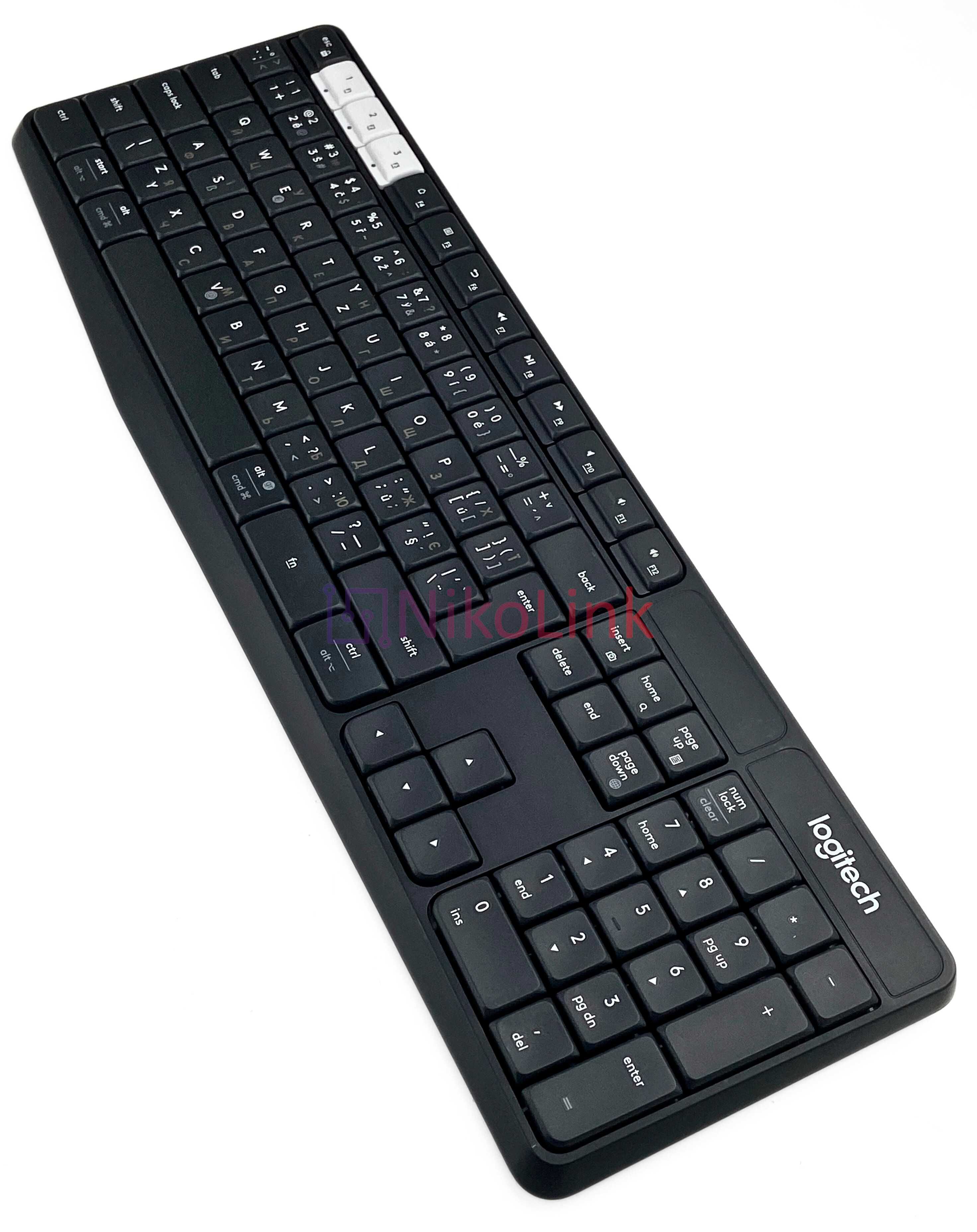 Бездротова Bluetooth Клавіатура Logitech K375S Refurbished! USB!