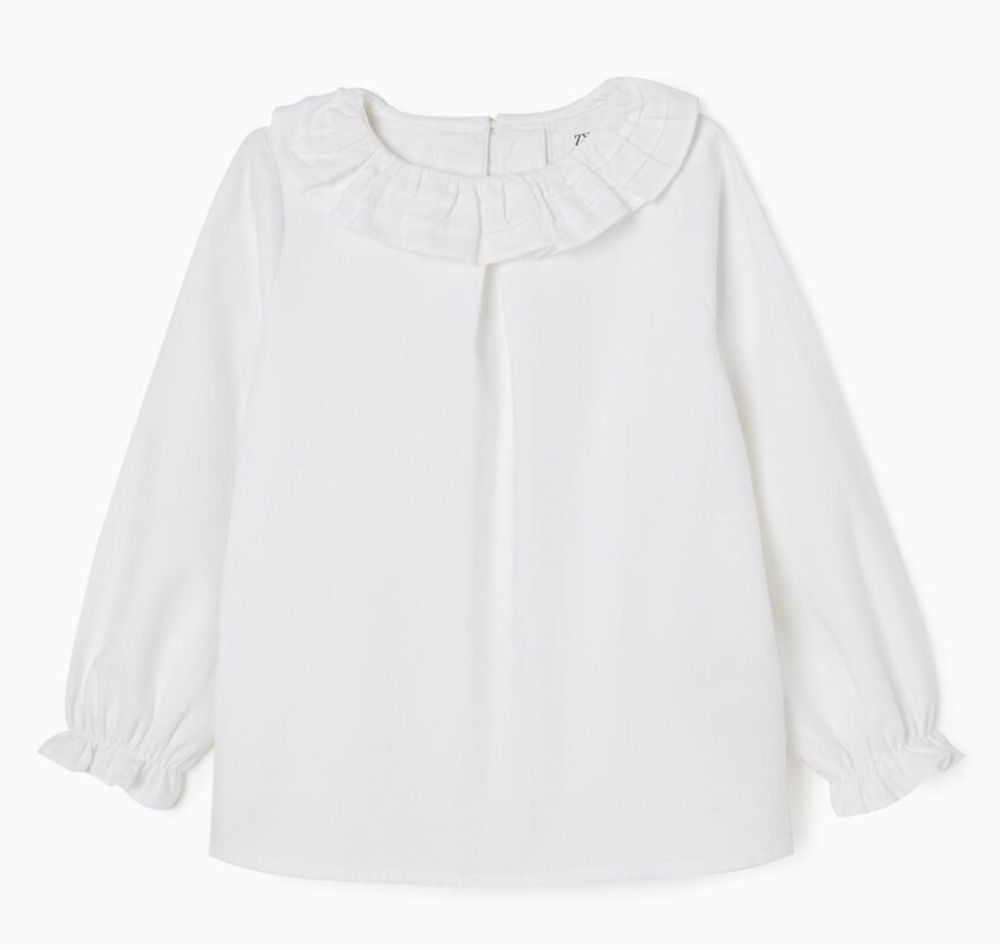 Blusa com Golinha em Sarja de Algodão da Zippy