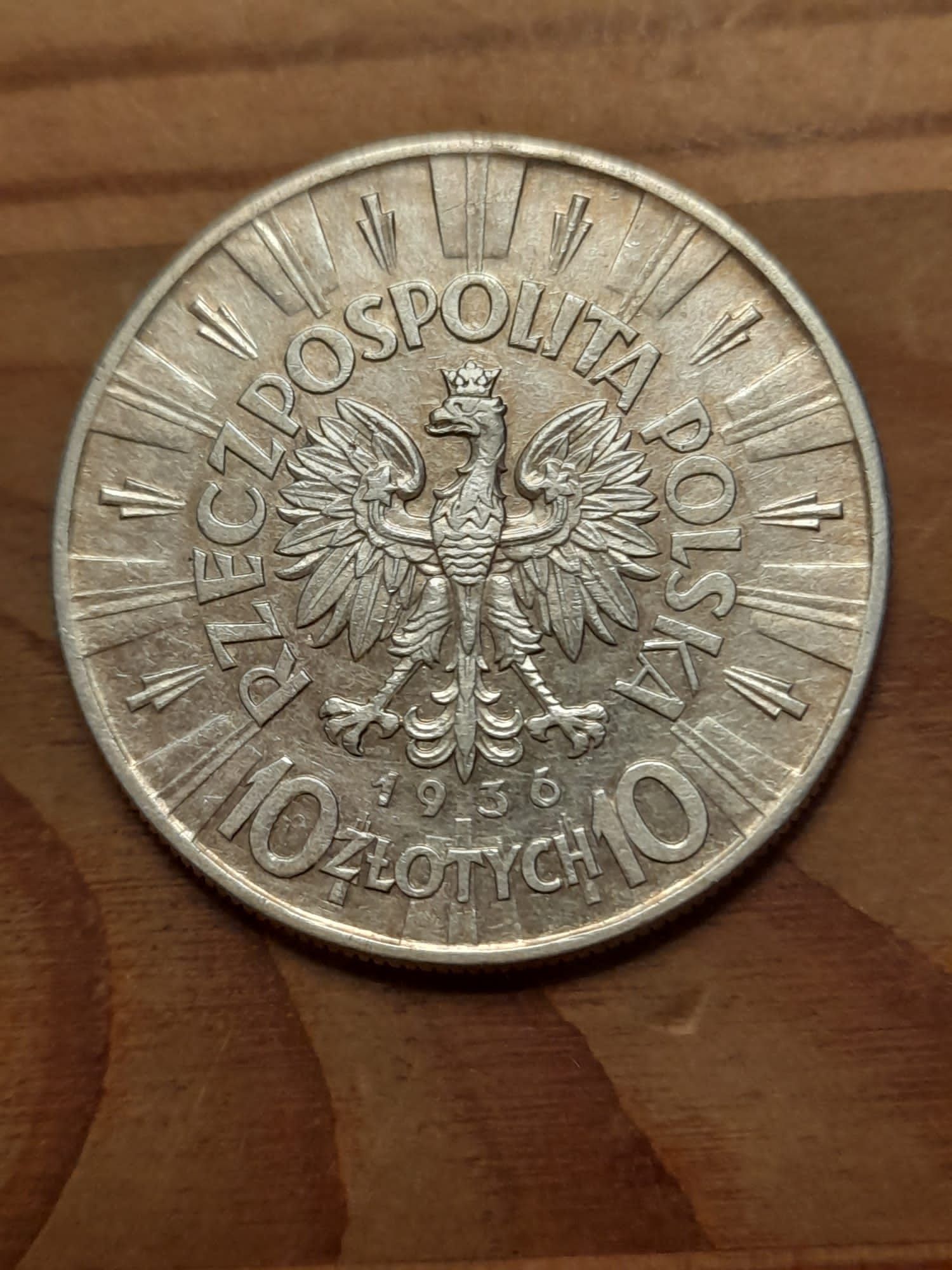 10zł Piłsudski 1936r