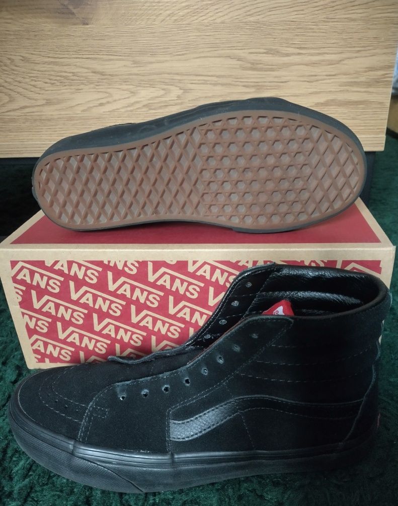 Buty Vans Sk8 Hi czarne roz. 39 (25cm)