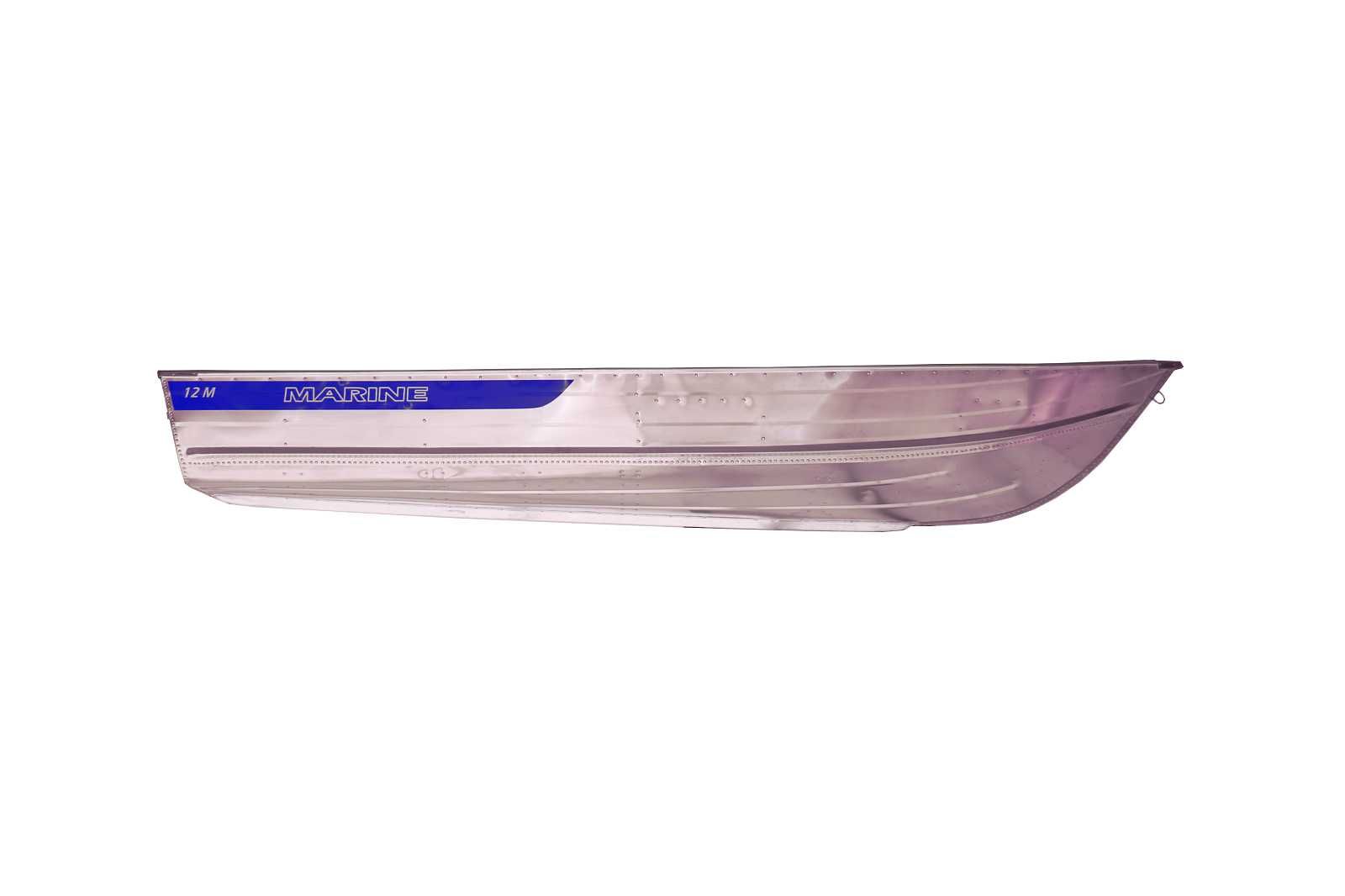 Łódź Wiosłowa Motorowa Aluminiowa Marine 12M I 3,70 x 1,39 m I 51 KG