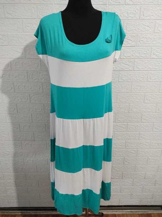 Sukienka długa lato rozmiar 44 wiskoza cena 35 zł