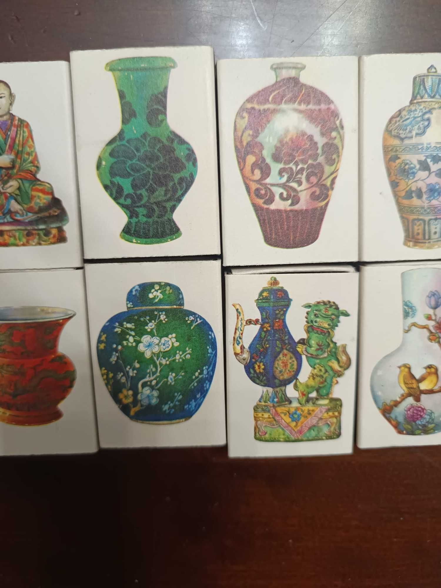 Coleção Completa Argos 1975 – “Cerâmica Chinesa” – Estado Impecável