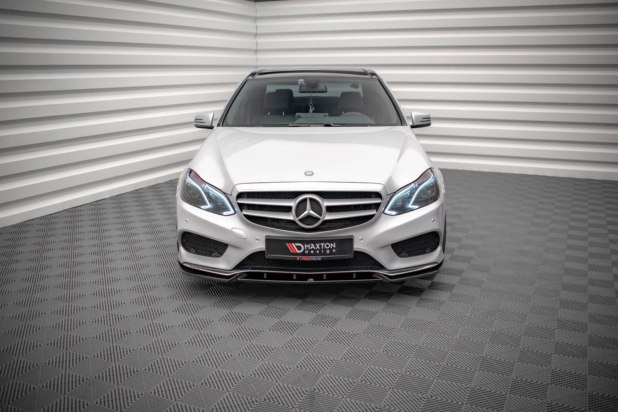 Губа на бампер сплитер Mercedes W212 W207 накладка на бампер w212 мерс