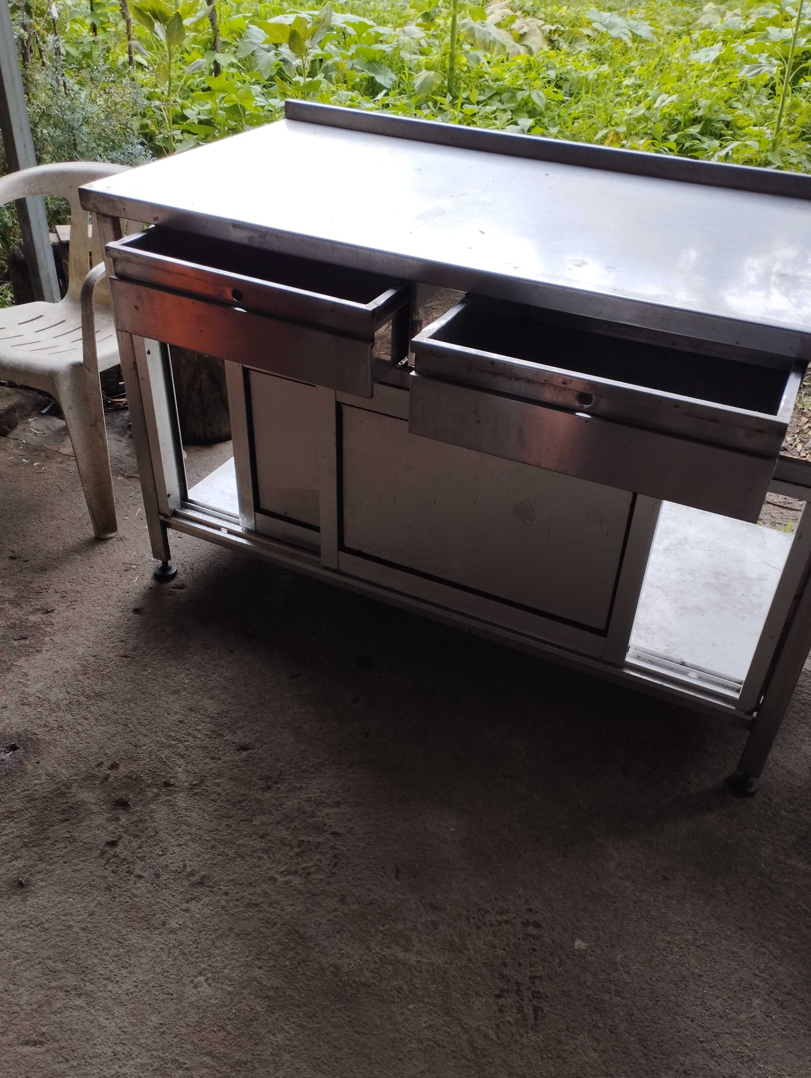 Bancada em inox para venda