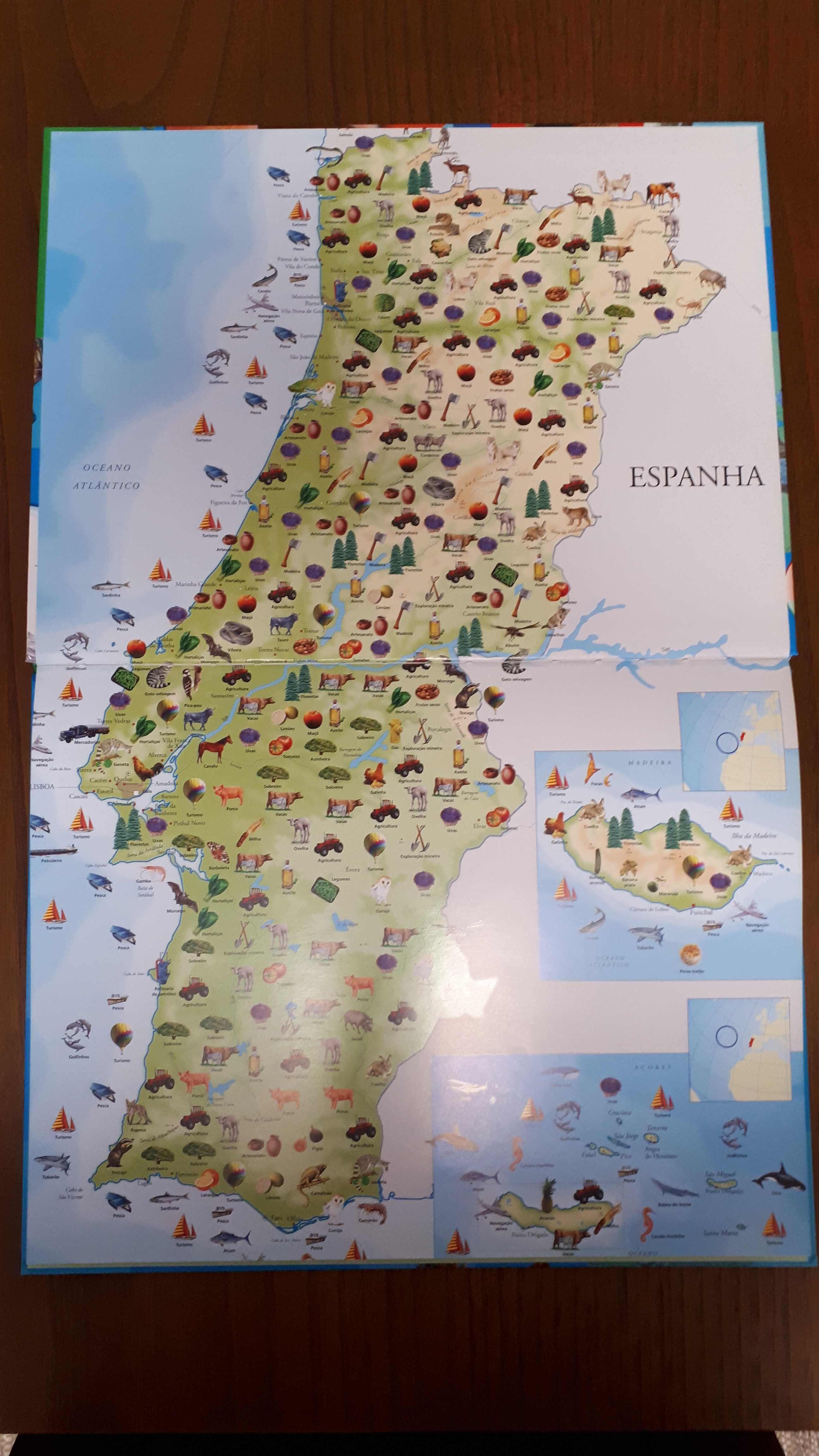 BAIXA DE PREÇO 8€ Atlas de Portugal - Fauna e Flora