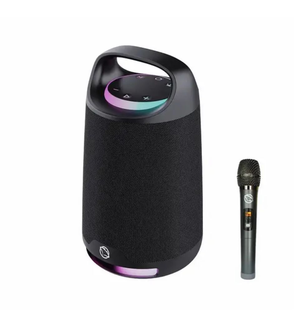 Караоке-мікрофон колонка Bluetooth Power Audio Manta SPK330B 120 Вт