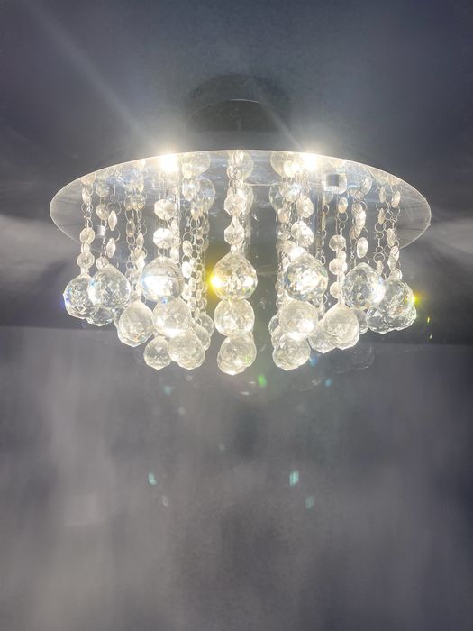 Plafon żyrandol krysztalowy