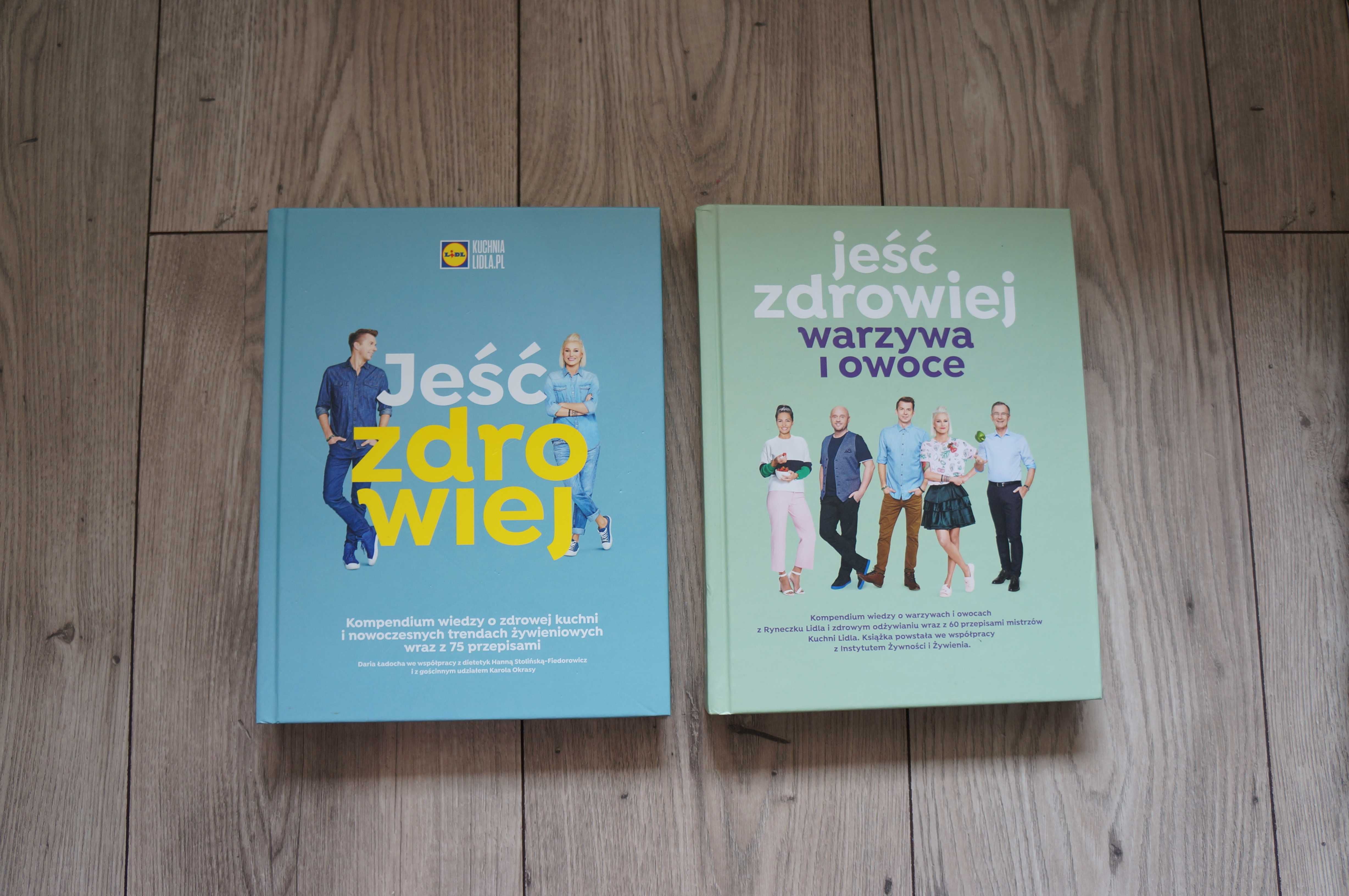 Jeść zdrowiej warzywa i owoce książka kucharska Lidla Lidl