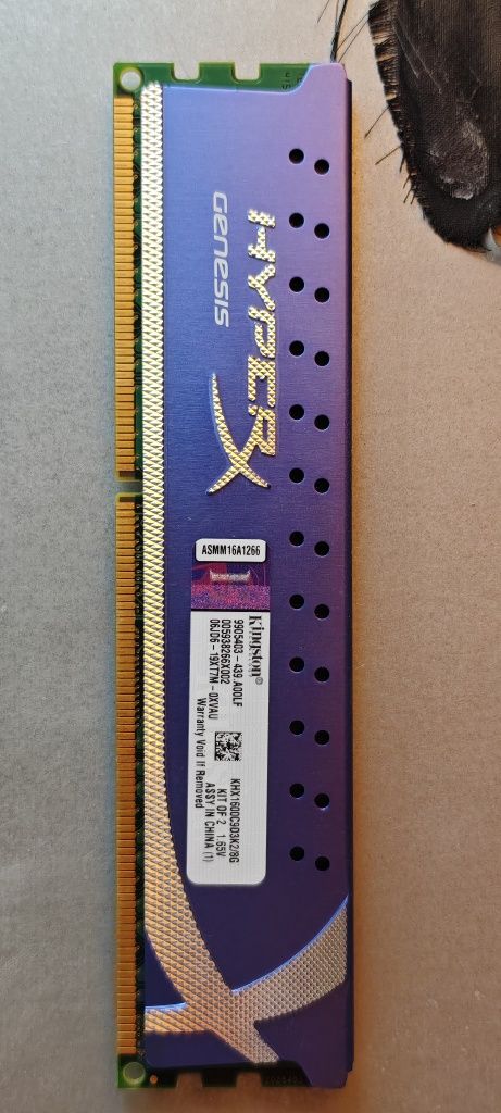 Материнская плата Gigabyte GA-B75-D3V и оперативная память DDR3 4GBx2