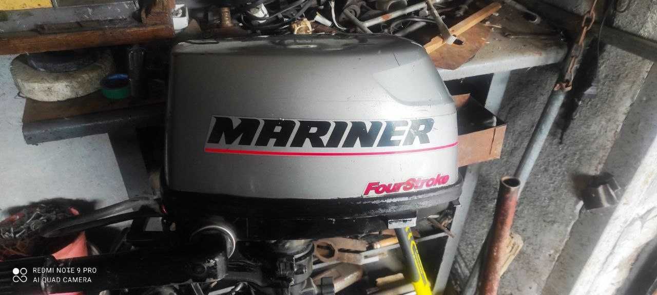 лодочный мотор mariner Mercury F6 4х тактний довга нога