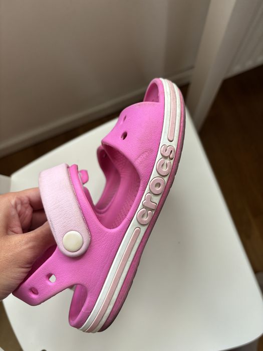 Sandały Crocs C12 różowe