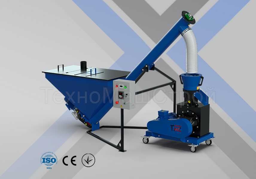 Міні лінія гранулювання Гранд-200 із ШТЗ-200