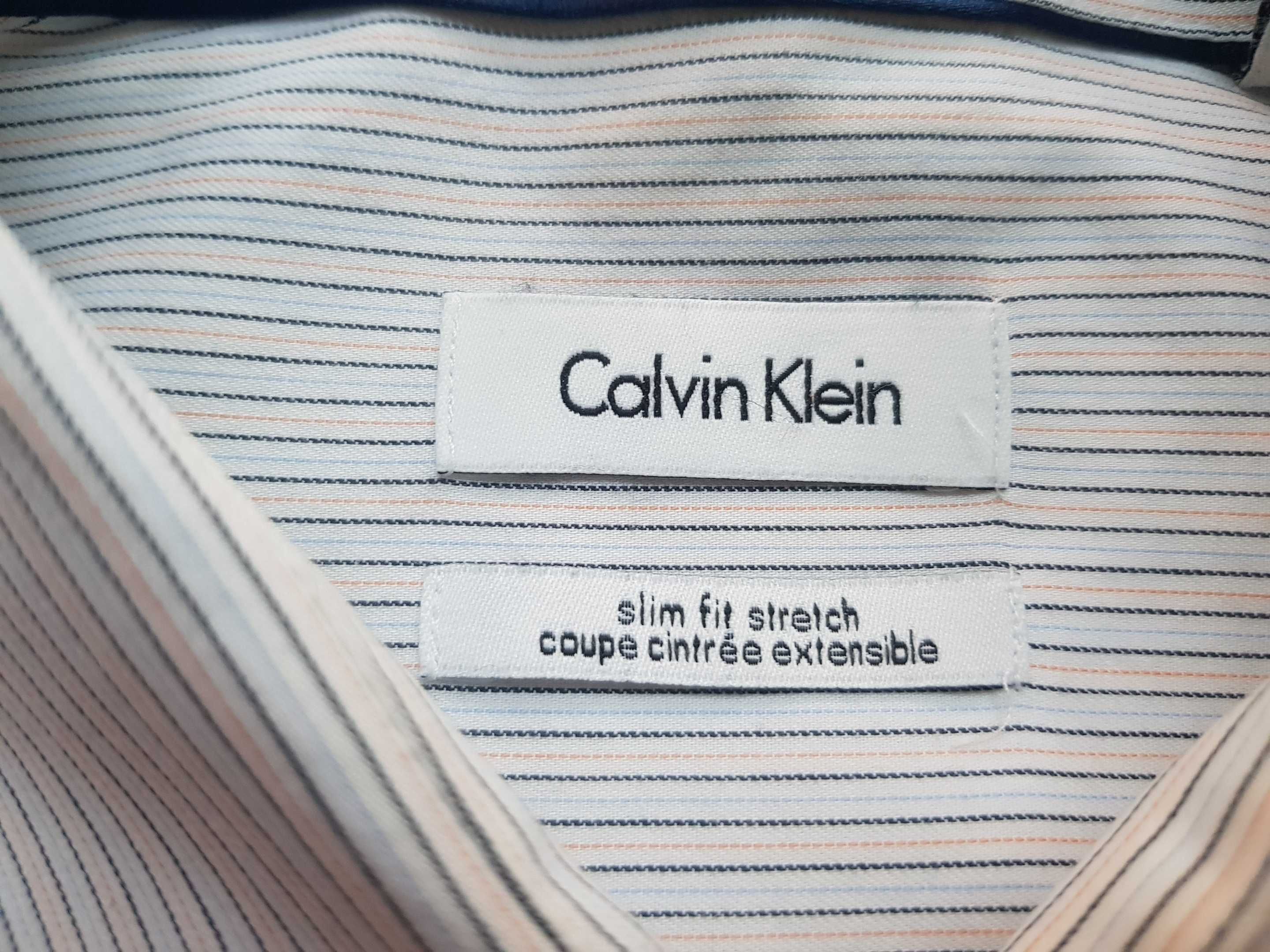 CALVIN KLEIN - koszula - rozmiar 40 / L