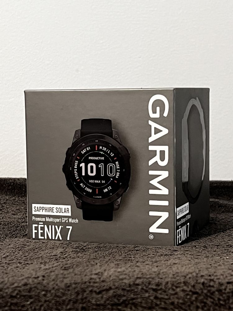 Garmin Fenix 7 Sapphire Solar