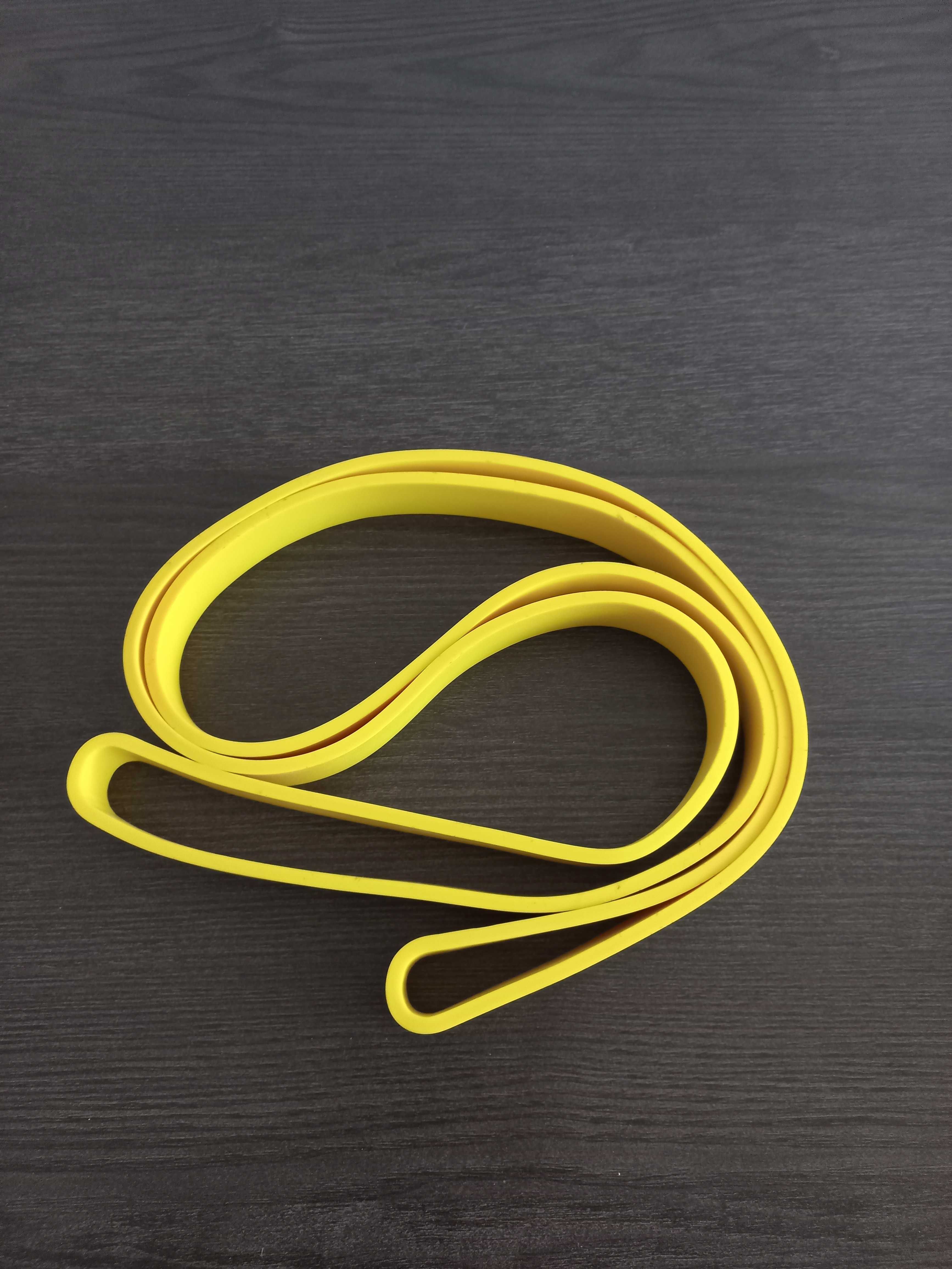 Elastico de musculação amarelo