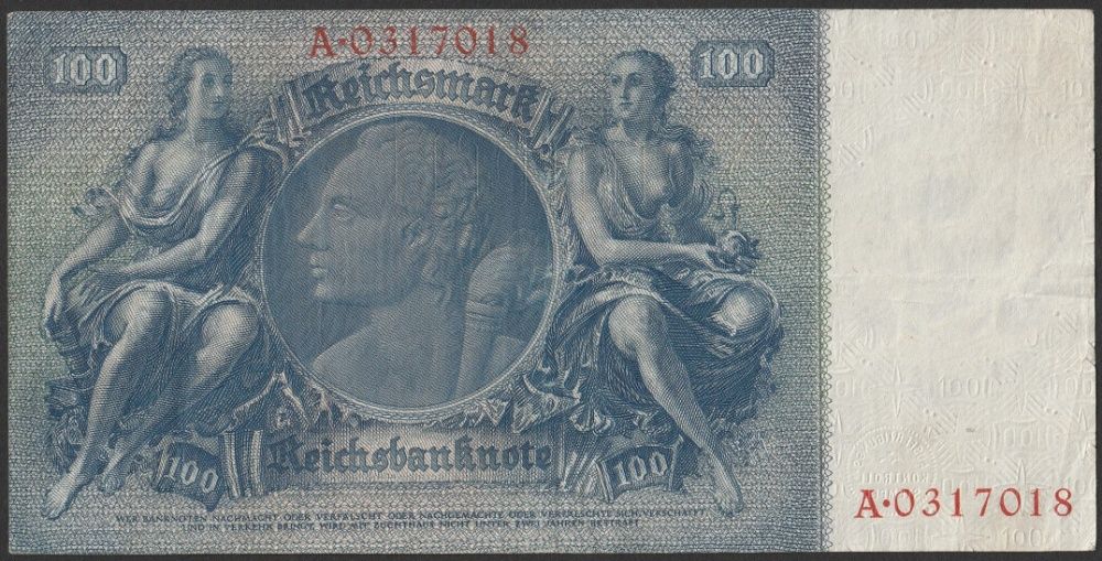 Niemcy 100 marek 1935 - Justus Liebig