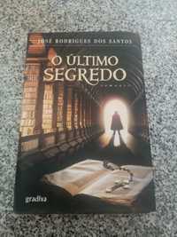 O Último Segredo José Rodrigues dos Santos livro portes incluídos