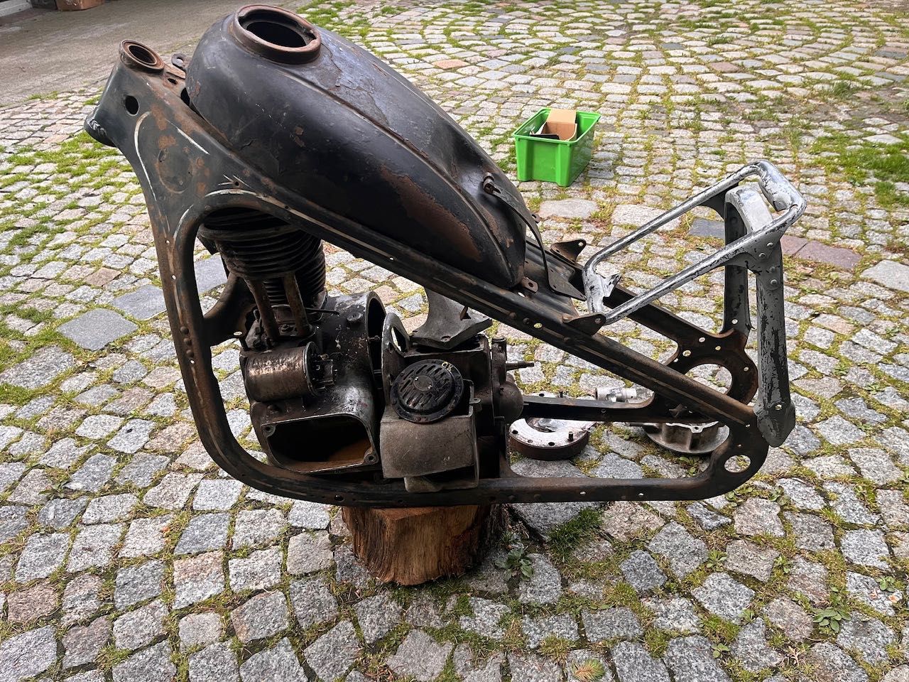 Zundapp KS600 BMW R12 plakietka wózka BW38 oryginal