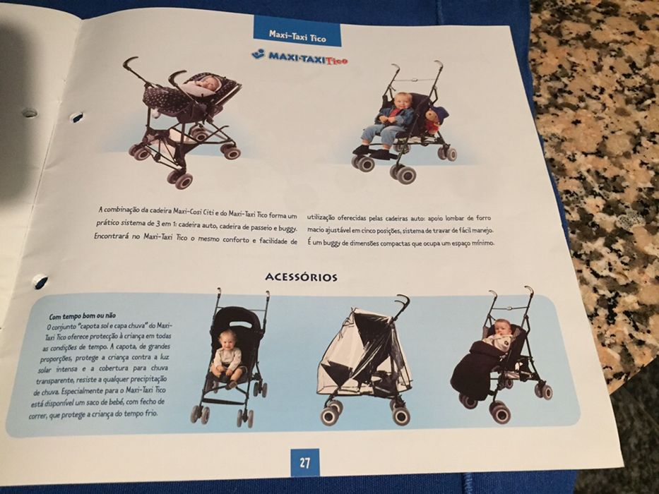 Carrinho de bebé como NOVO +babycok Maxi Cosi